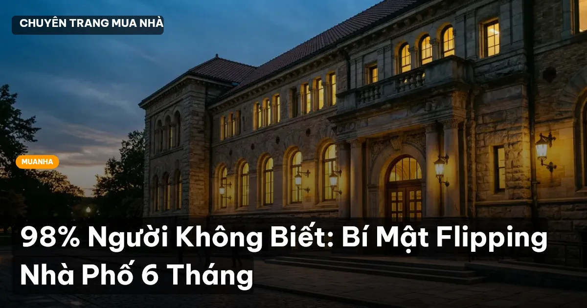 flipping nhà phố
