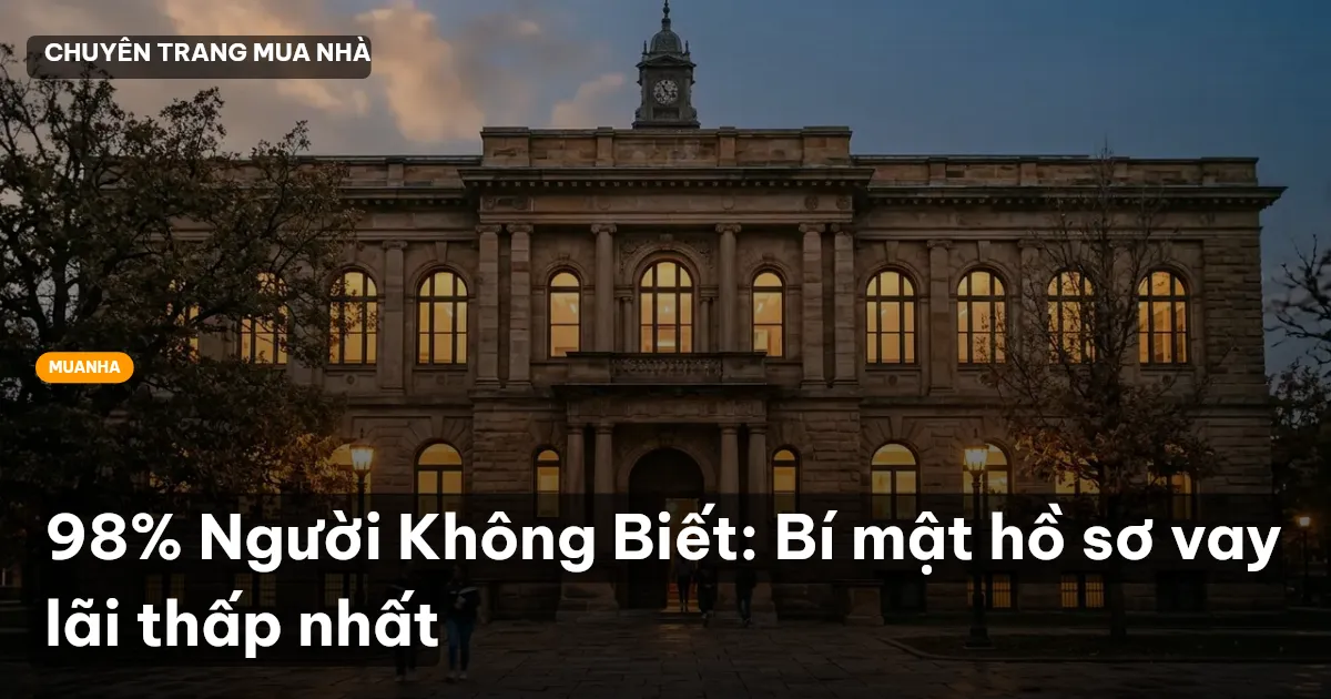 hồ sơ vay mua nhà