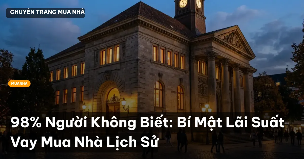 lãi suất vay mua nhà