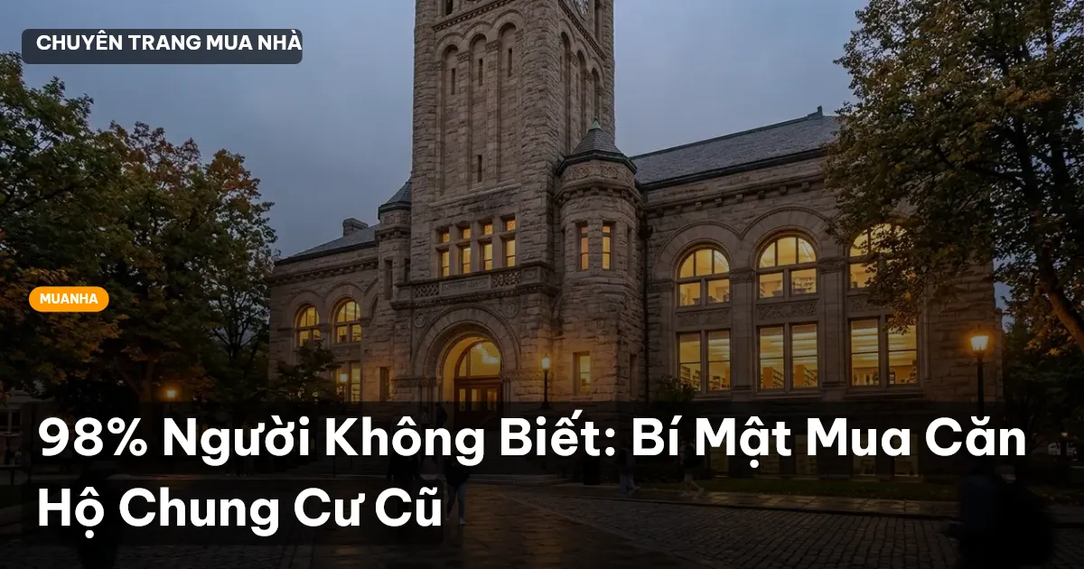 chung cư cũ