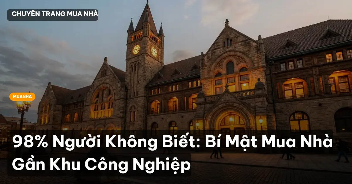 mua nhà gần khu công nghiệp