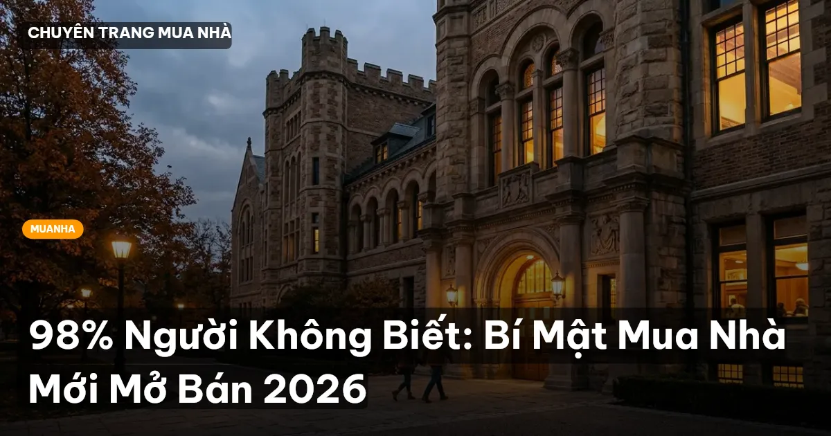 dự án BĐS 2026