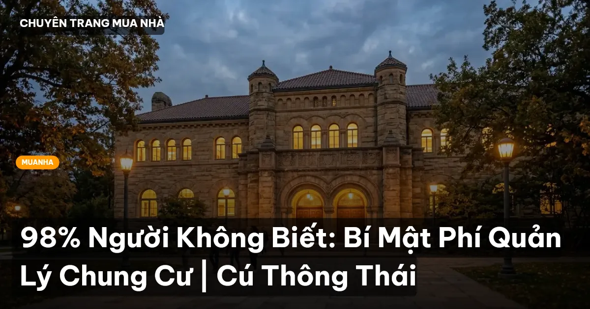 phí quản lý chung cư