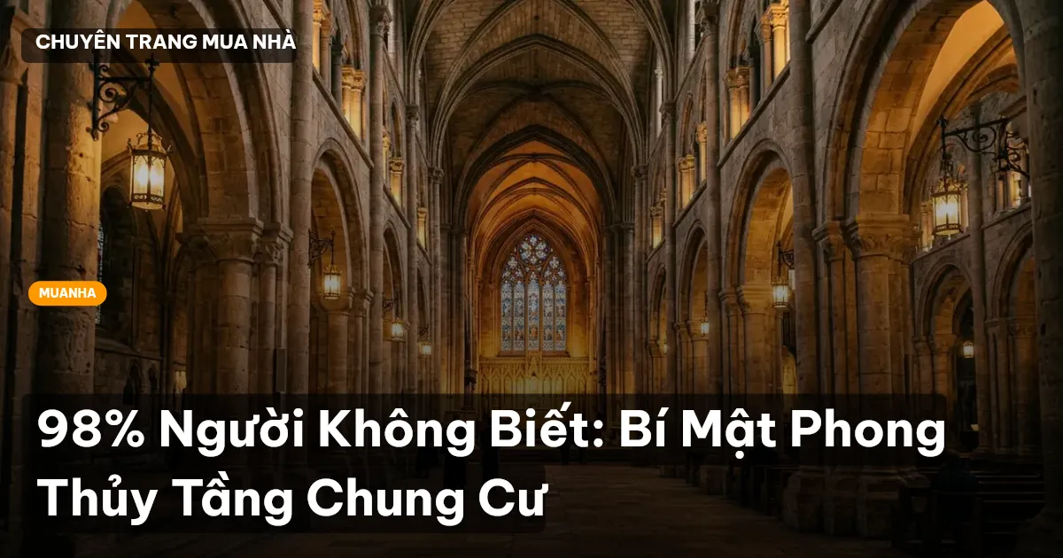 phong thủy tầng chung cư