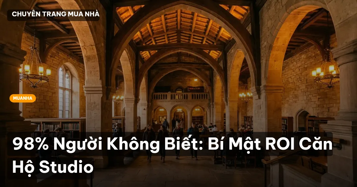 đầu tư căn hộ studio