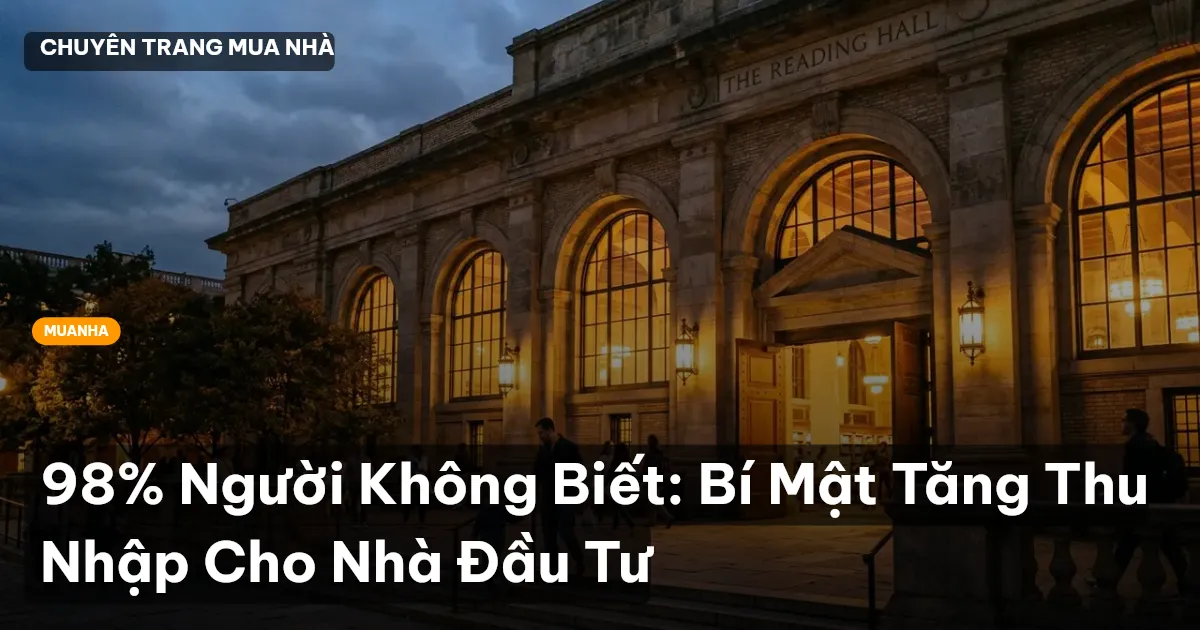đầu tư bất động sản