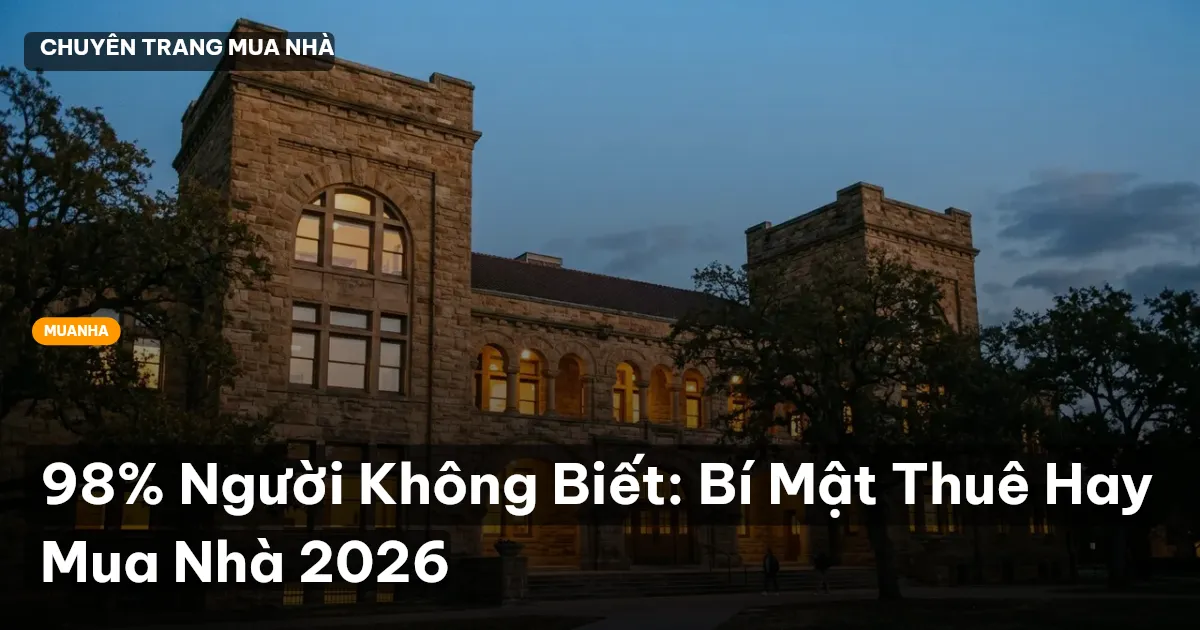 thuê nhà hay mua nhà