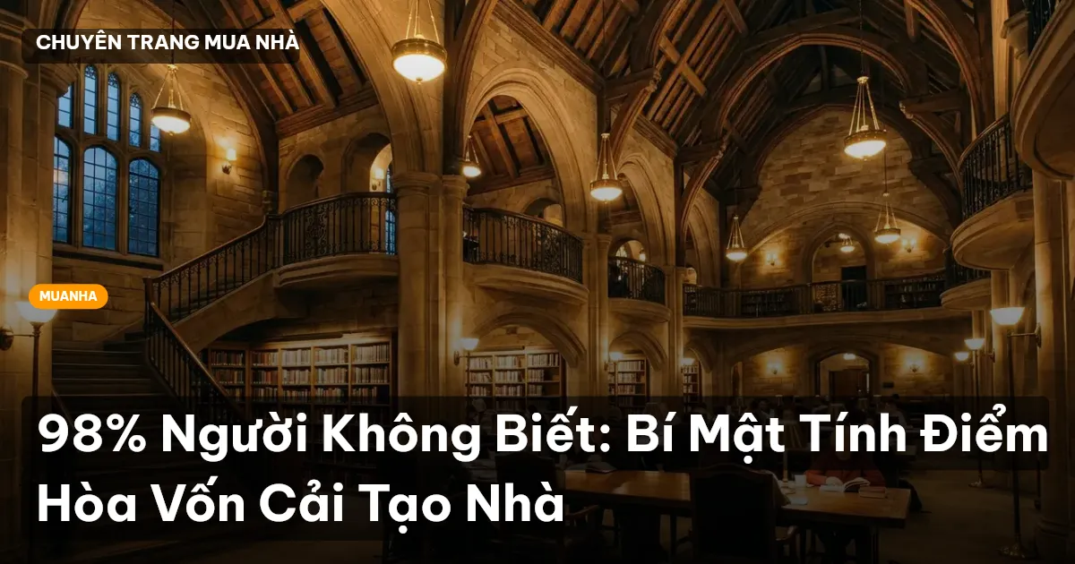 cải tạo nhà phố