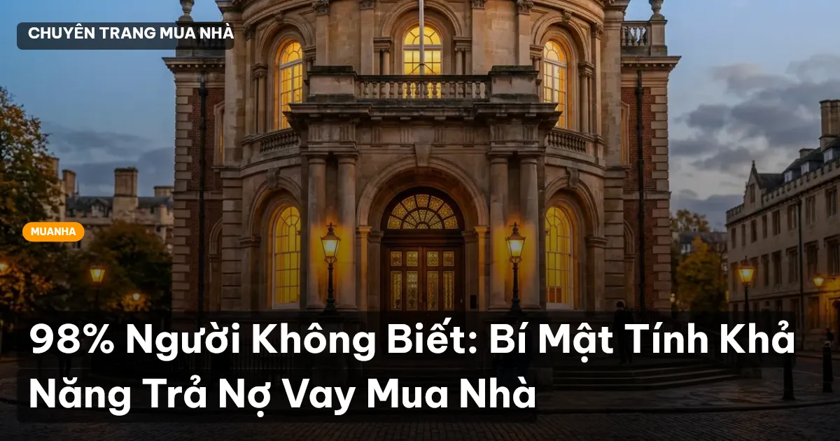 vay mua nhà