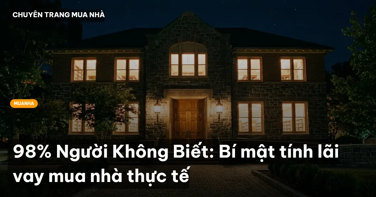 mua nhà trả góp