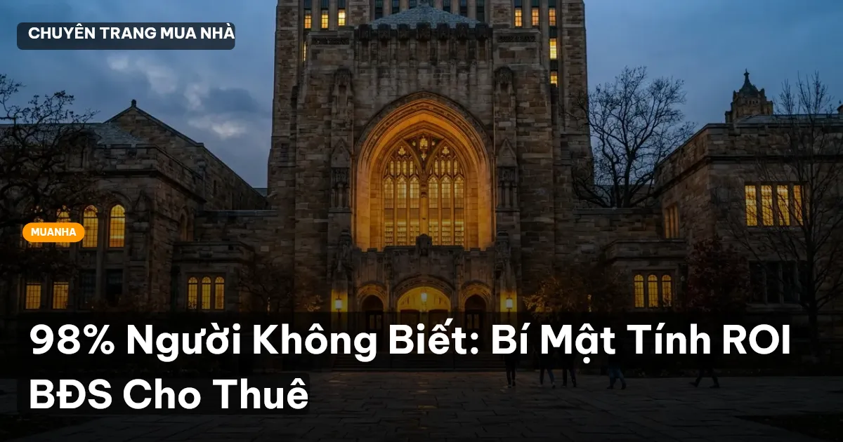 đầu tư BĐS cho thuê