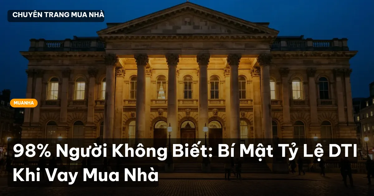 DTI mua nhà