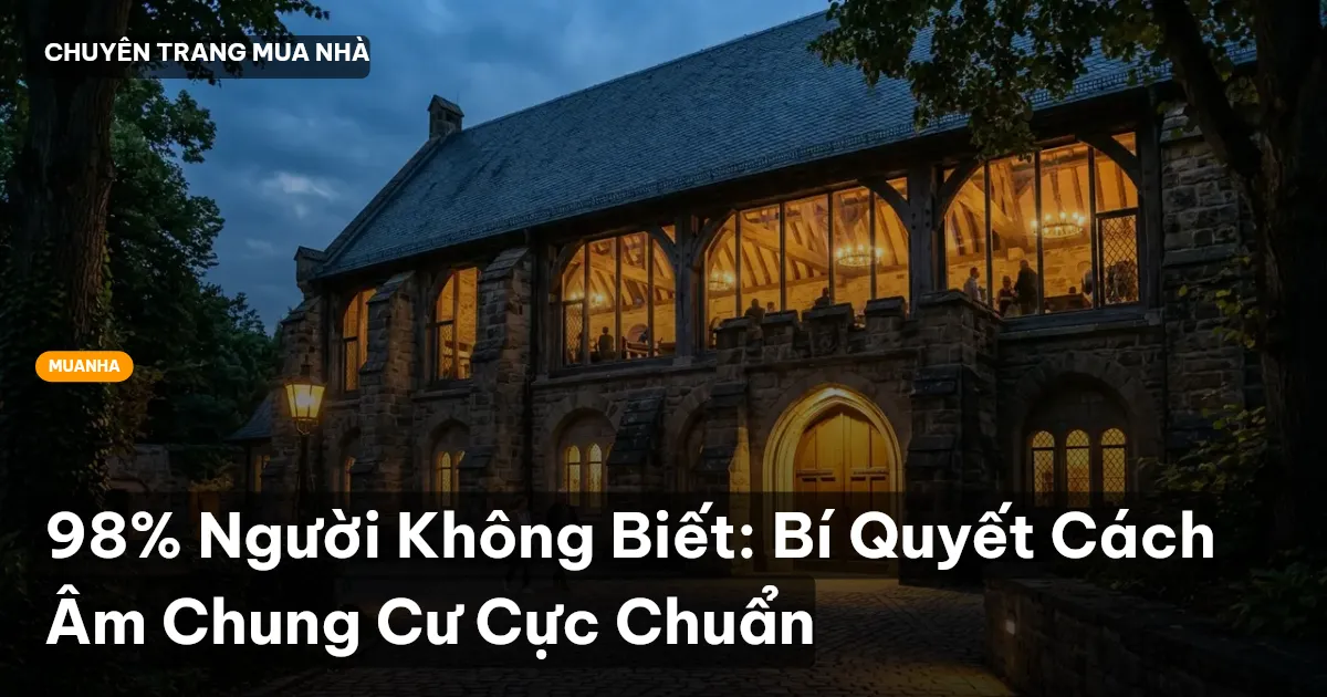 cách âm chung cư