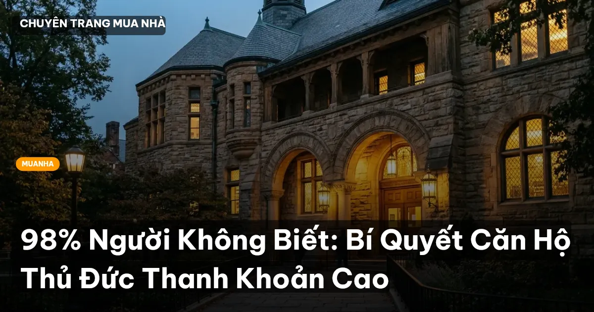 căn hộ Thủ Đức