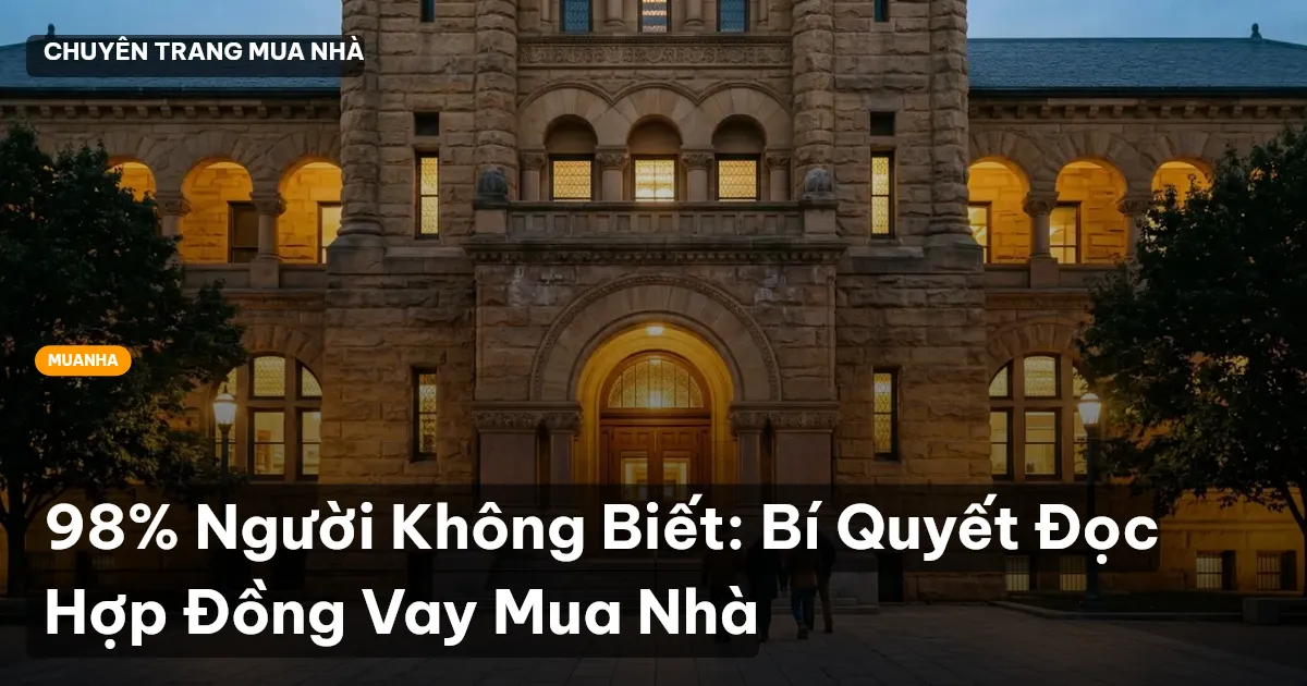 vay mua nhà