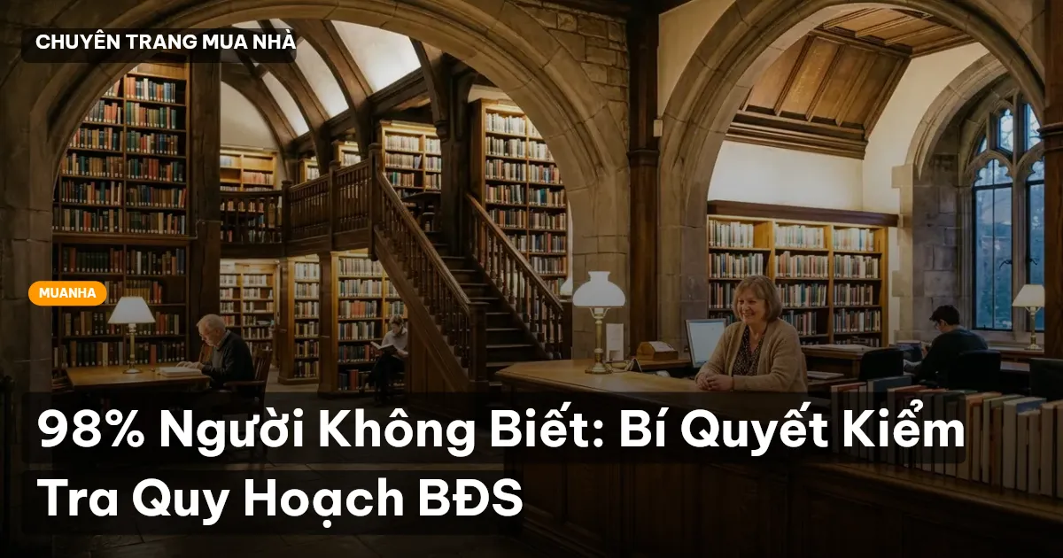 98% Người Không Biết: Bí Quyết Kiểm Tra Quy Hoạch BĐS