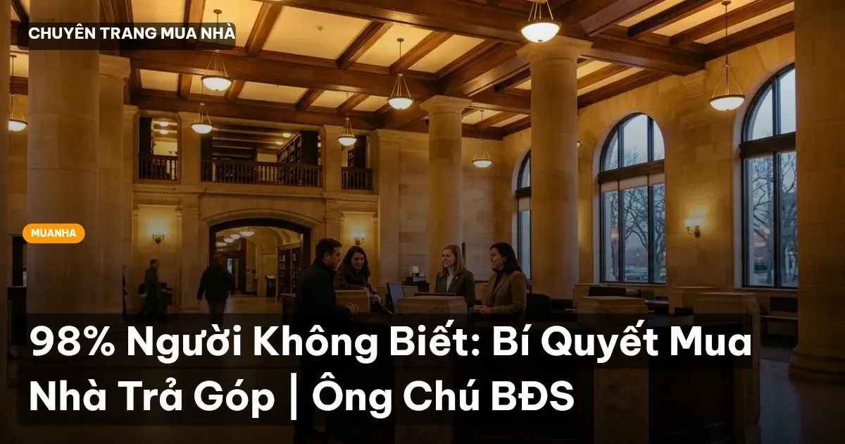 mua nhà trả góp