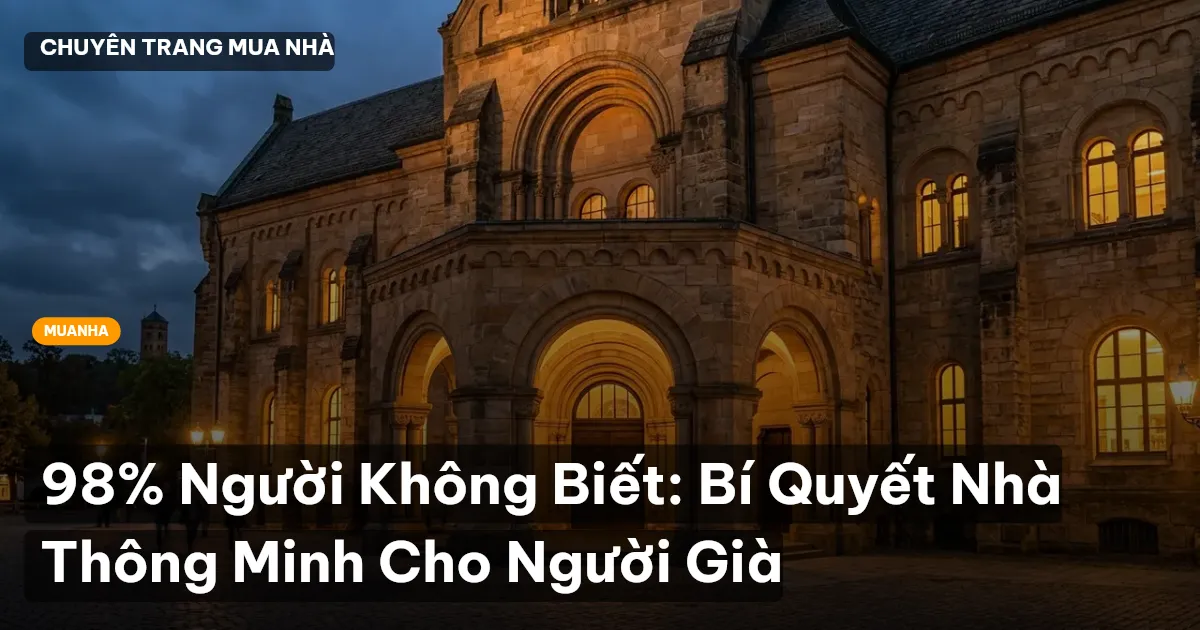 98% Người Không Biết: Bí Quyết Nhà Thông Minh Cho Người Già