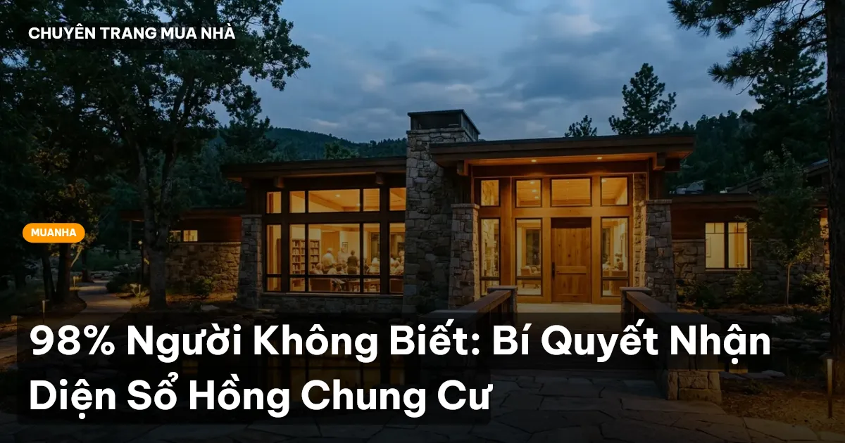 sổ hồng chung cư