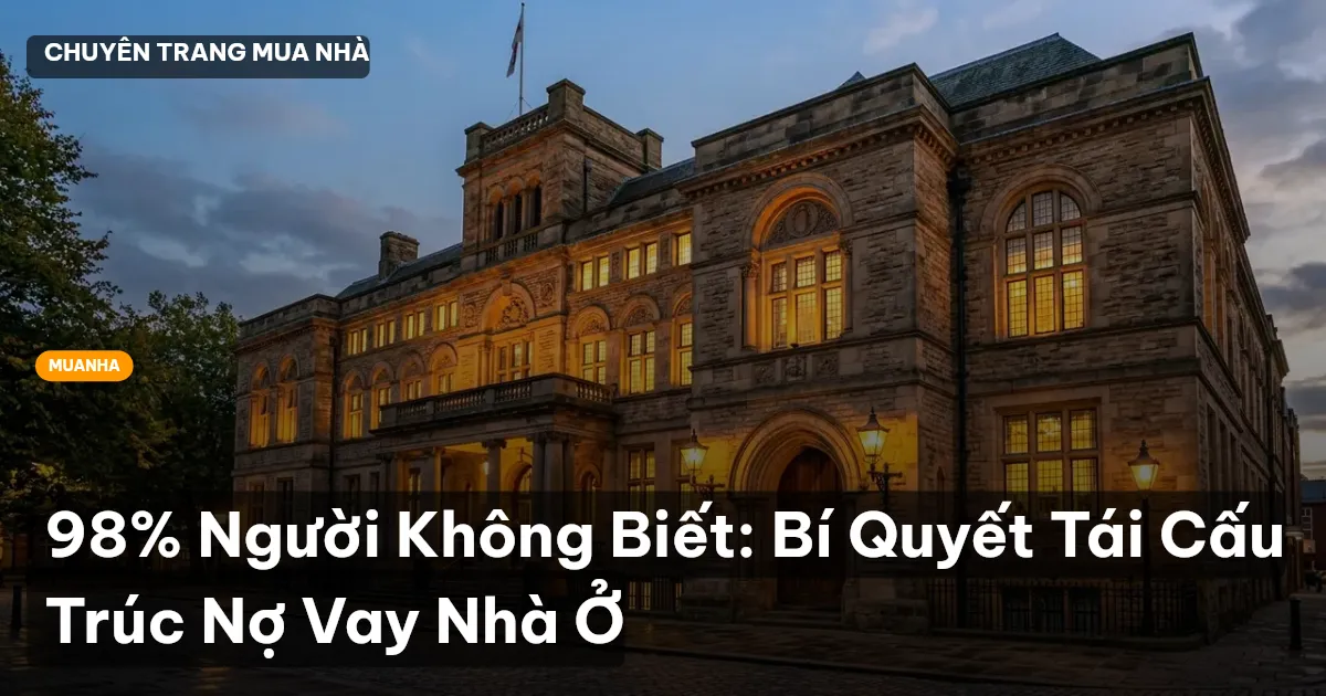 tái cấu trúc nợ vay