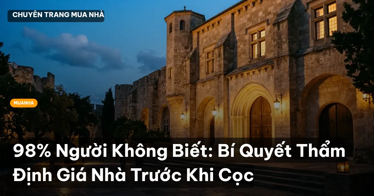 thẩm định giá nhà