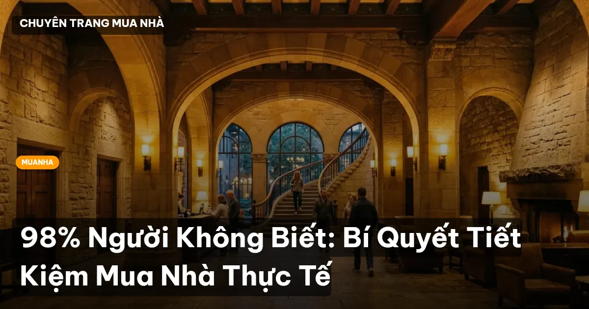 tiết kiệm mua nhà