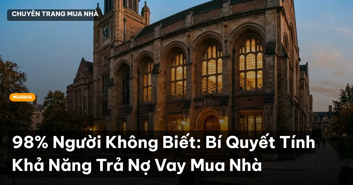 vay mua nhà