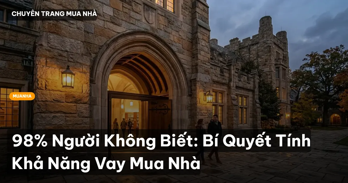 vay mua nhà
