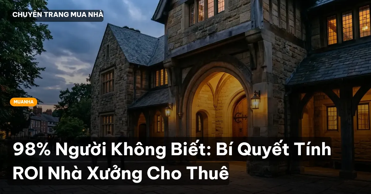 nhà xưởng cho thuê
