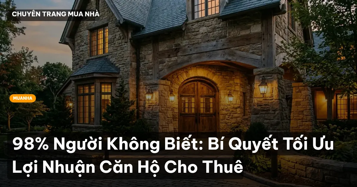 tối ưu chi phí vận hành