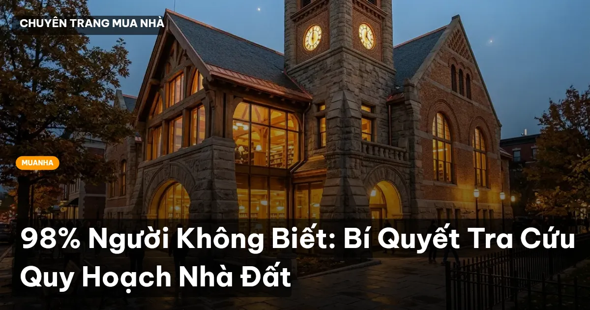 tra cứu quy hoạch