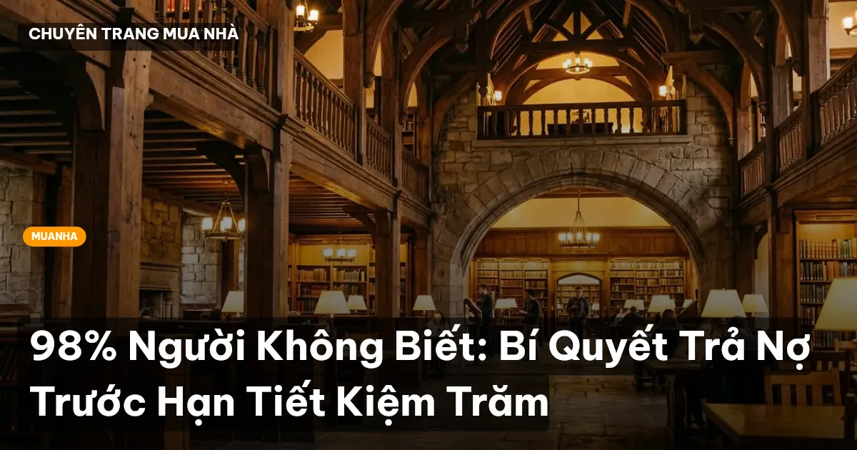 trả nợ trước hạn