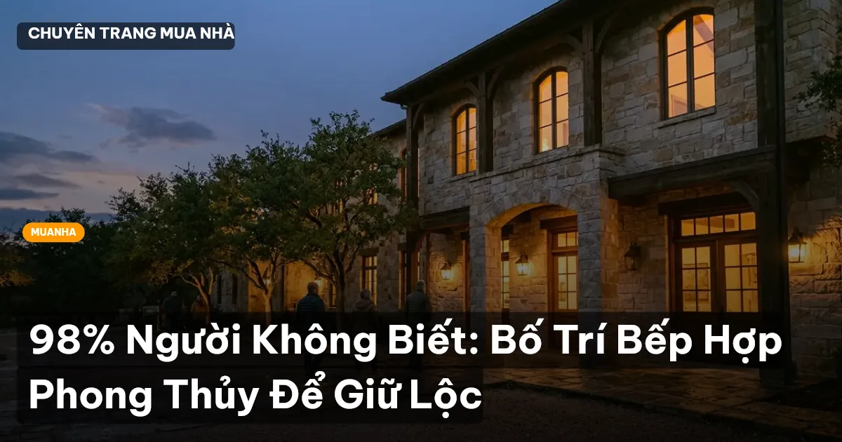 phong thủy bếp