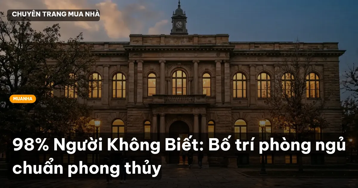 phong thủy phòng ngủ