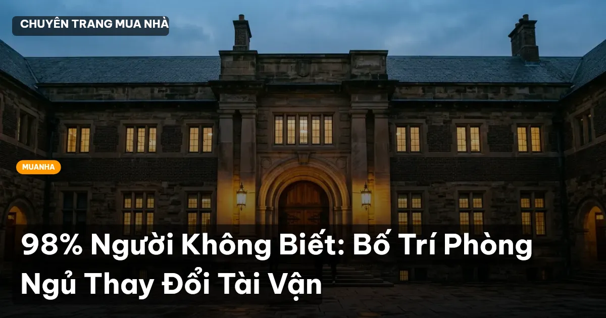 bố trí phòng ngủ