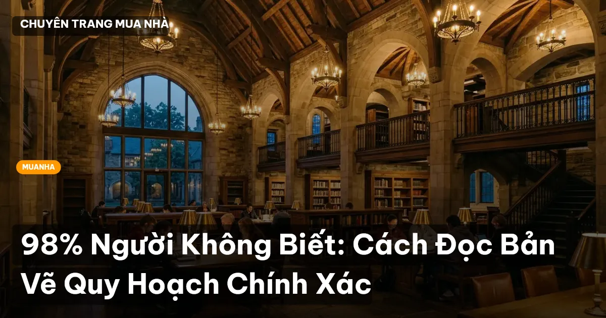 98% Người Không Biết: Cách Đọc Bản Vẽ Quy Hoạch Chính Xác