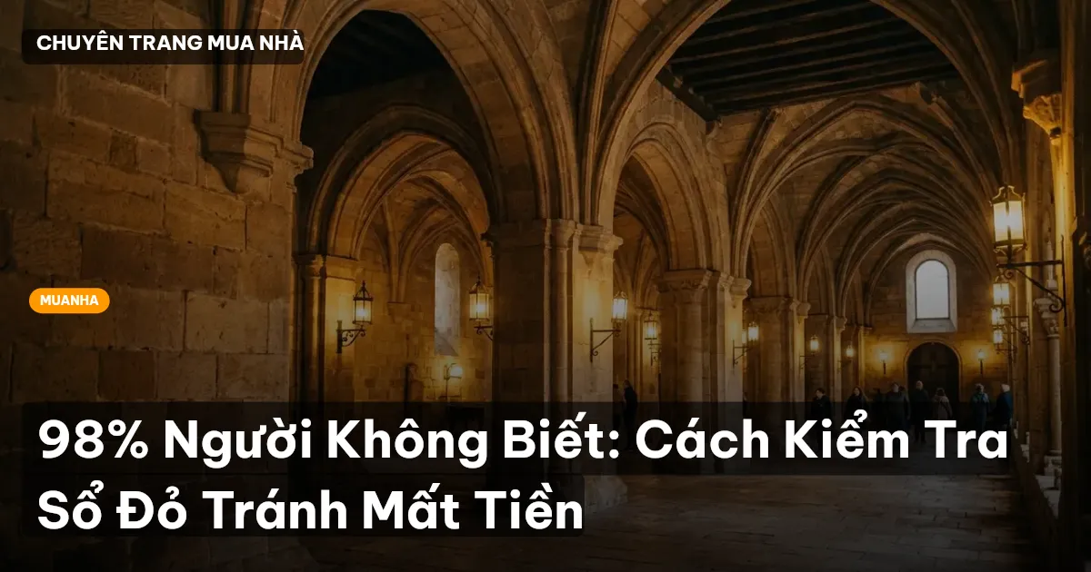 kiểm tra sổ đỏ