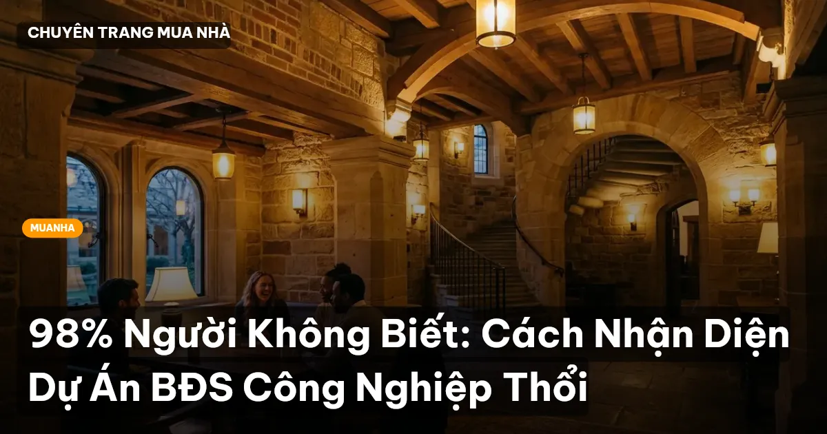 98% Người Không Biết: Cách Nhận Diện Dự Án BĐS Công Nghiệp Thổi
