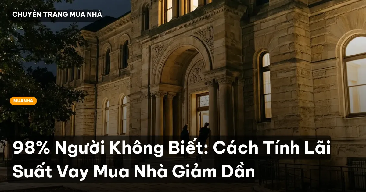 lãi suất vay mua nhà