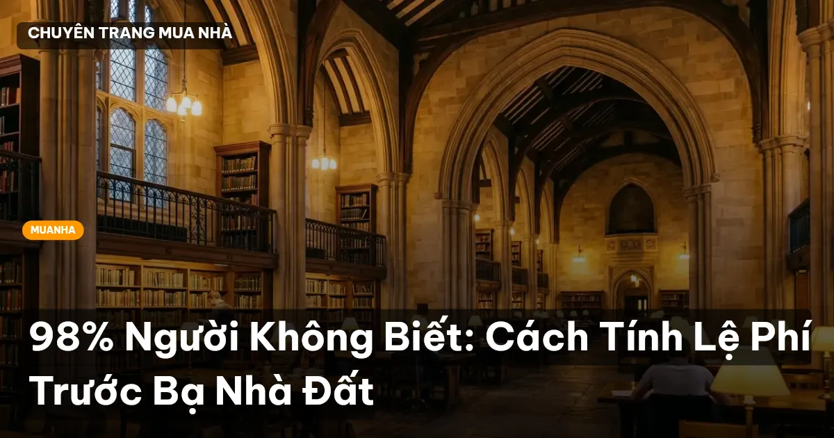 lệ phí trước bạ