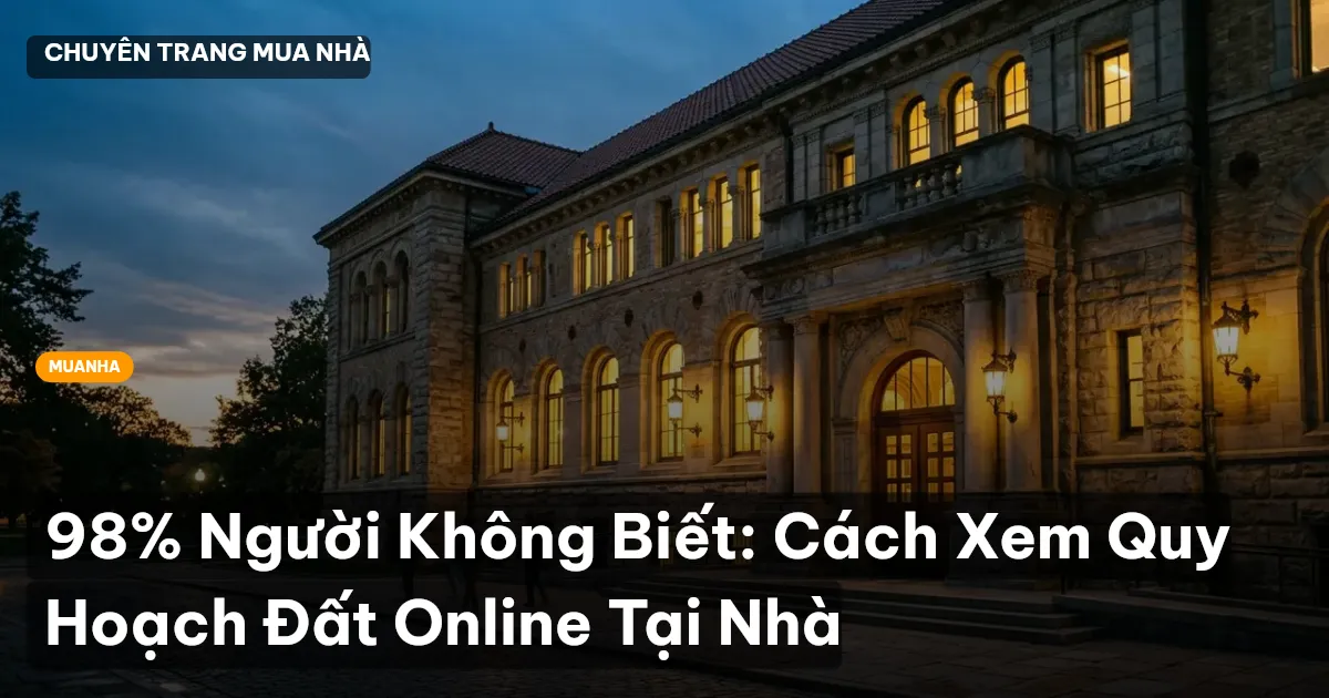 tra cứu quy hoạch