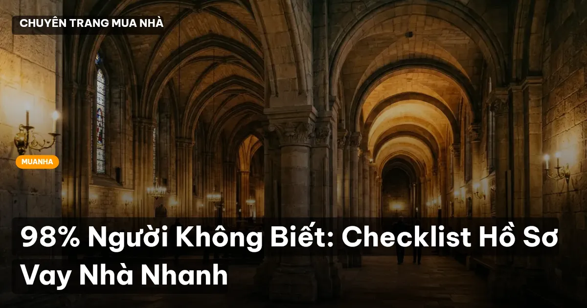 vay mua nhà