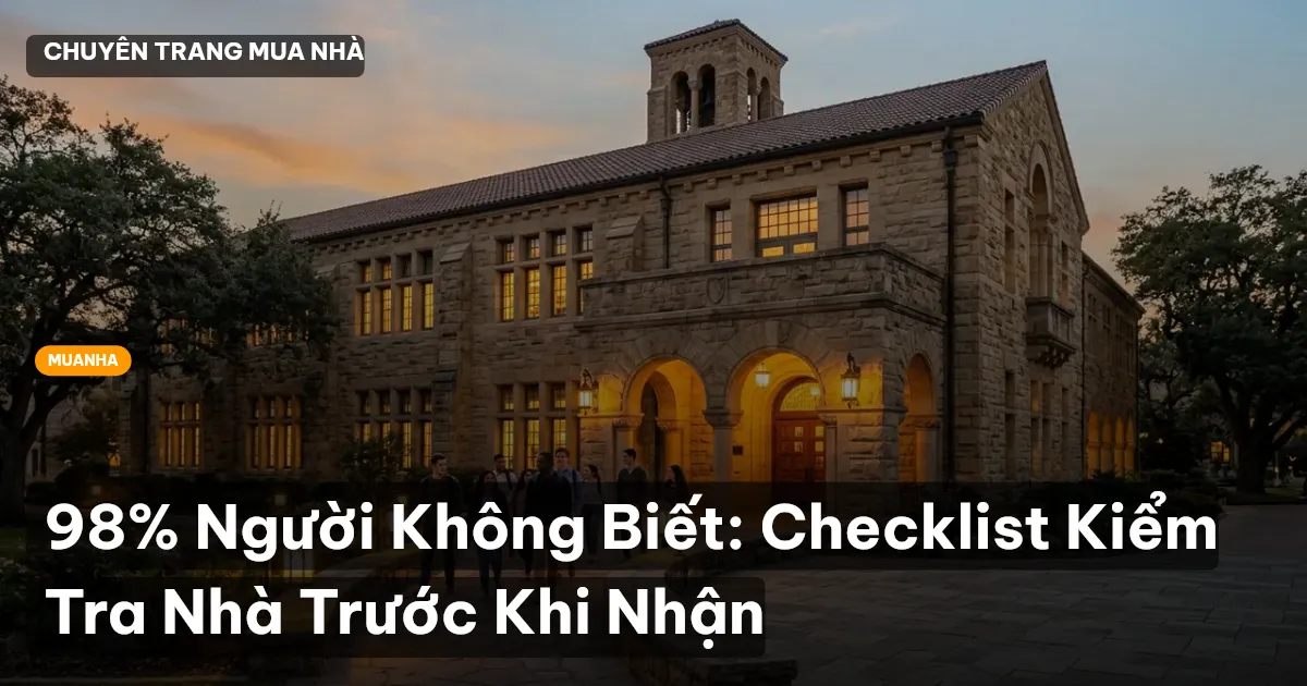 kiểm tra nhà