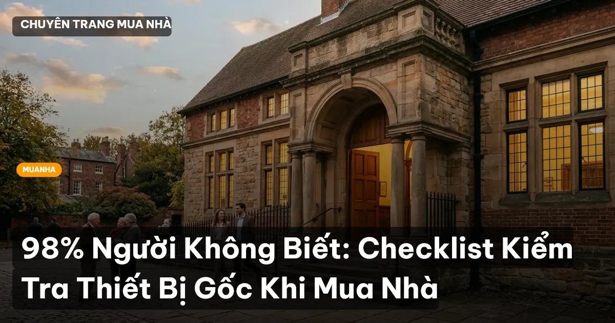 kiểm tra thiết bị nhà