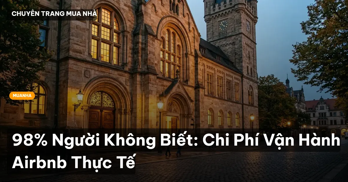 chi phí vận hành airbnb