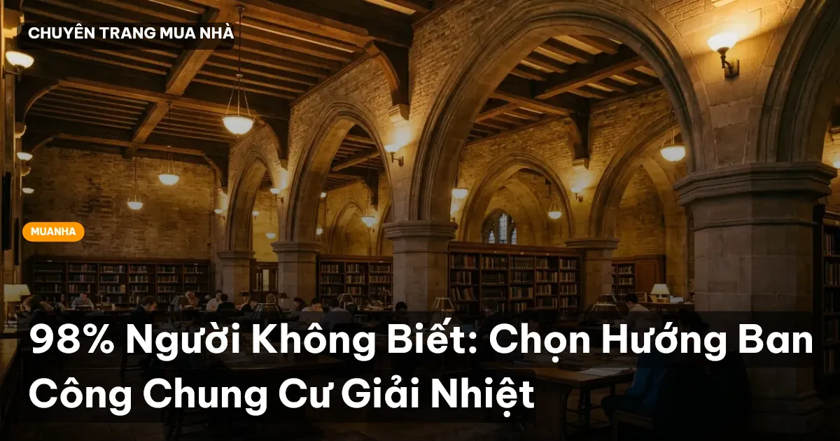hướng ban công chung cư