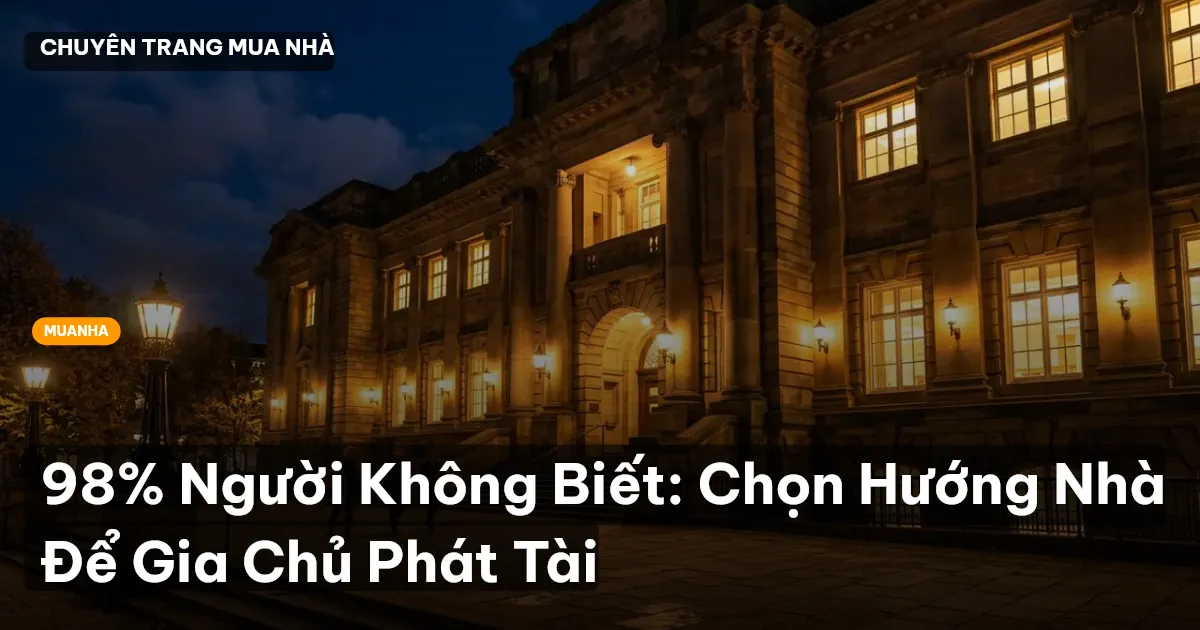 phong thủy nhà ở