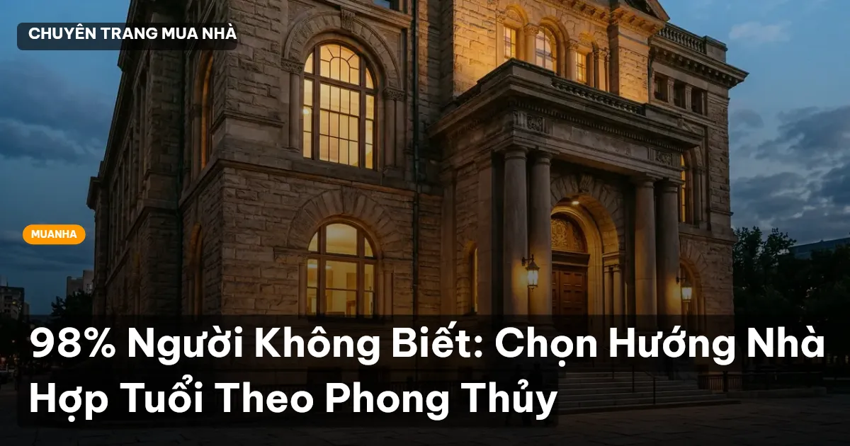 phong thủy nhà ở
