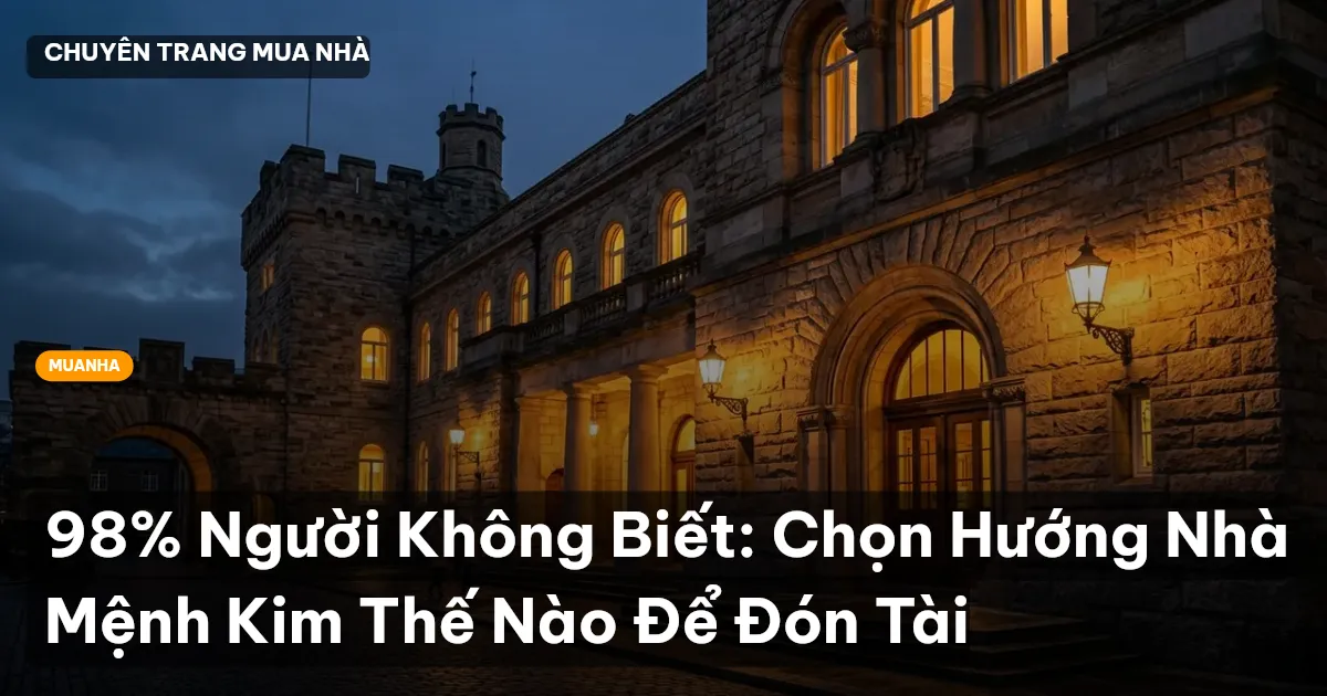 hướng nhà mệnh Kim