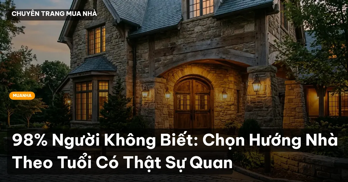 chọn hướng nhà theo tuổi